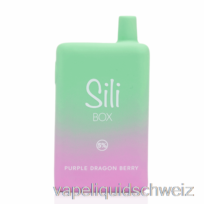 Sili Box 6000 Einweg Purple Dragon Berry Vape Schweiz
